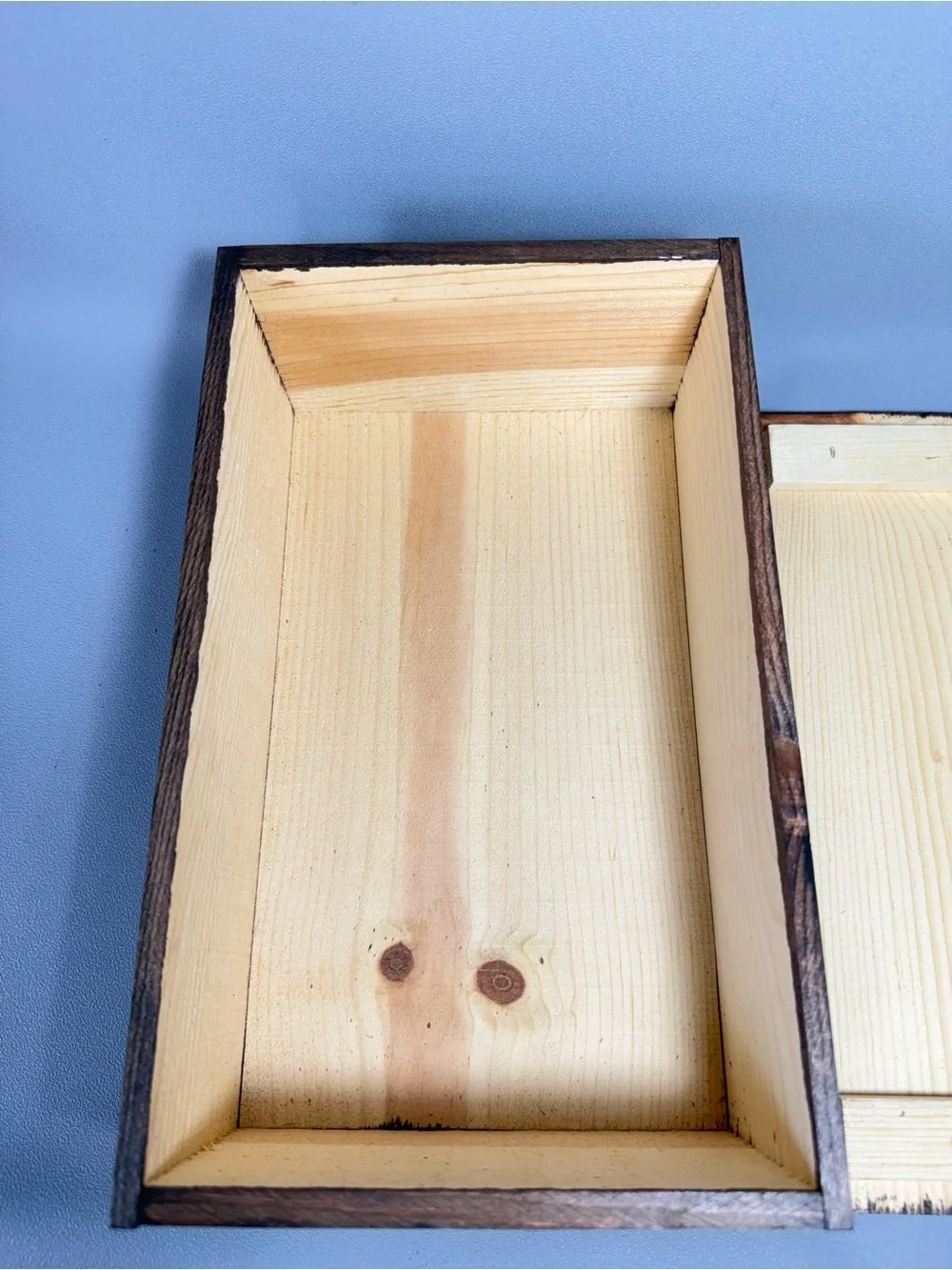 Nordstrom Brown Wooden Storage Box